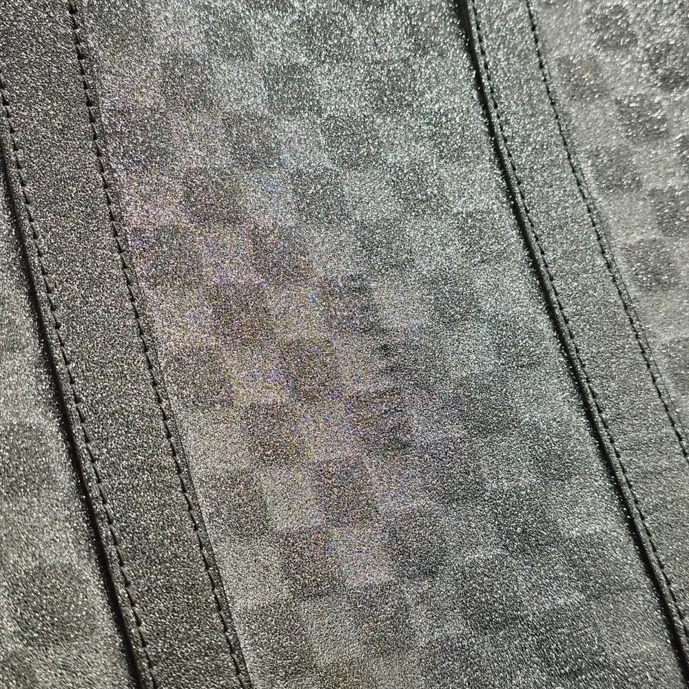 Louis Vuitton x Virgil Abloh Silver Glitter Damier Keepall 50 Bandoulière 2022